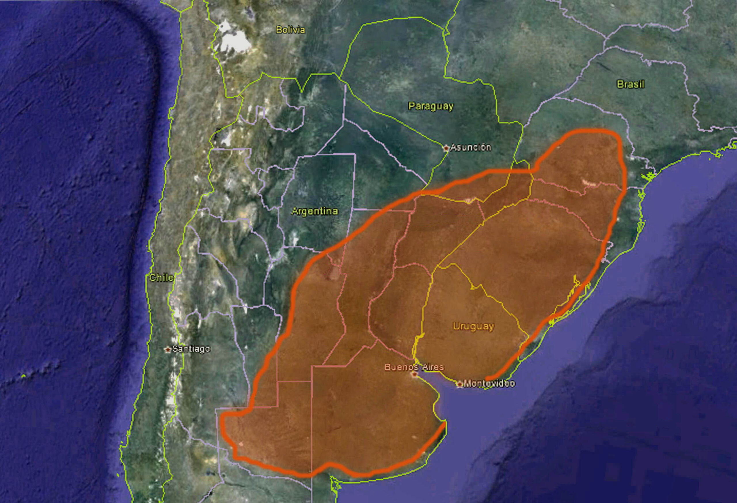 Radar meteorológico detectando tempestades severas